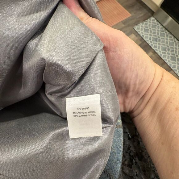 Pendleton Women’s Wool Blazer Size 10 – Blue Plaid “Oregon Wool” Lined Jacket - Picture 9 of 12